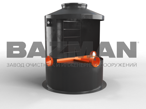 Поворотный, линейный колодец