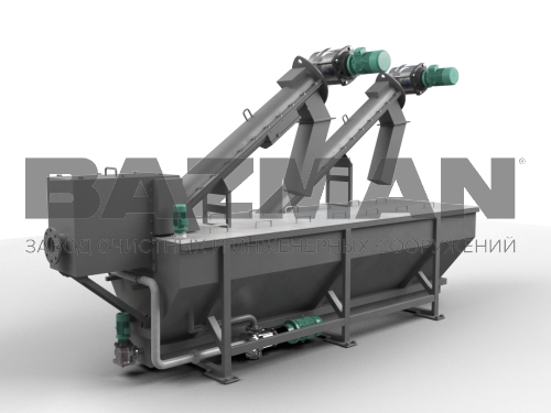 Комбинированная установка механической очистки стоков